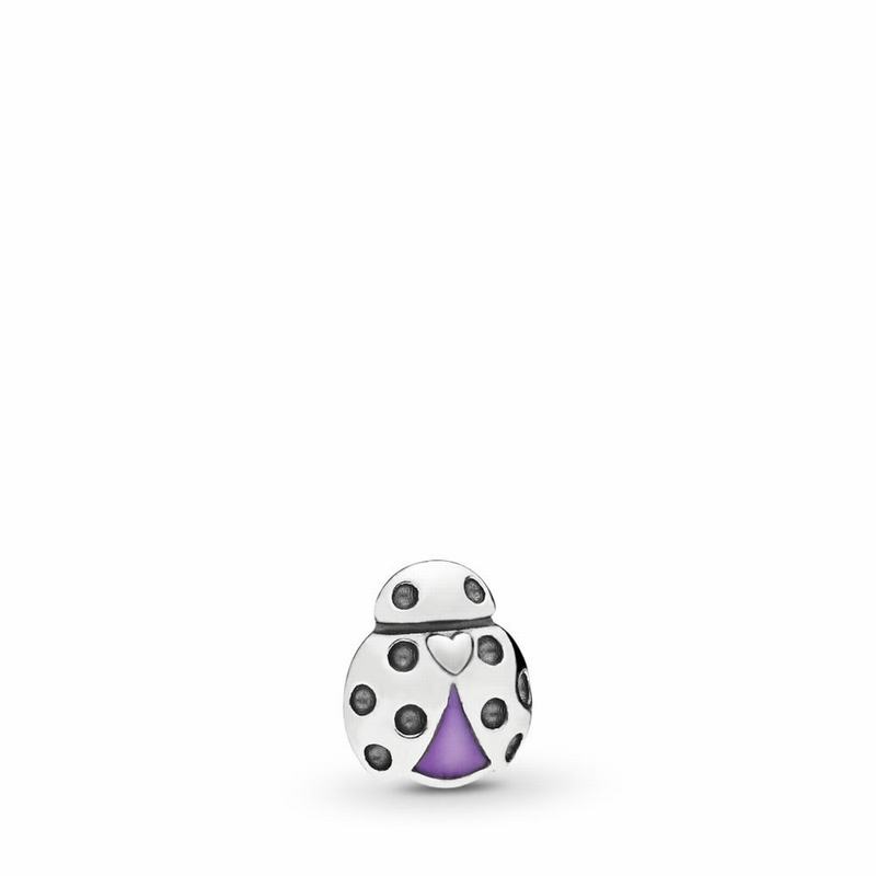 Pandora Ladybug Petite Locket Charm Silver Egypt LU5216973